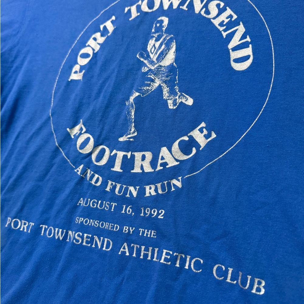 Vintage 1992 port Townsend footrace single stitch t-shirt - Picture 2 of 6